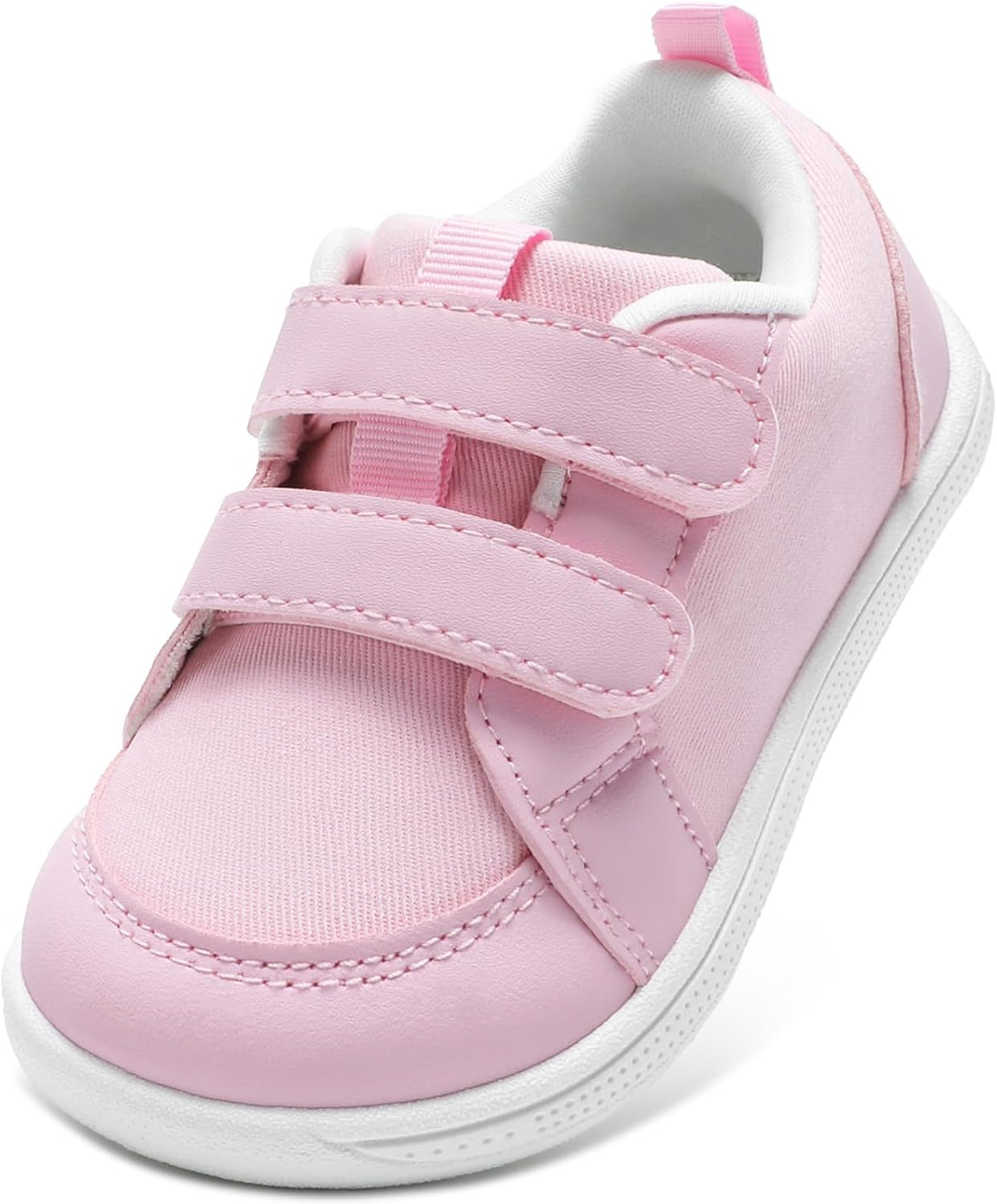 Wide Toe Box Toddler Shoes Boys Girls Barefoot Shoes Lightweight Kid Tennis Sneakers Non-Slip Zero Drop First Walking Running Shoe for School Outdoor Indoor Sports