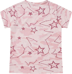 Hularka Girls Boys Summer Short Sleeve T Shirt Star Print Quick Dry Tops Casual Athletic Performance Tees Undershirt