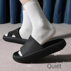 Cloud Slippers For Women and Men,Cloudies Slippers For Women,Summer Bathroom Slippers Soft cozy Quick Dry