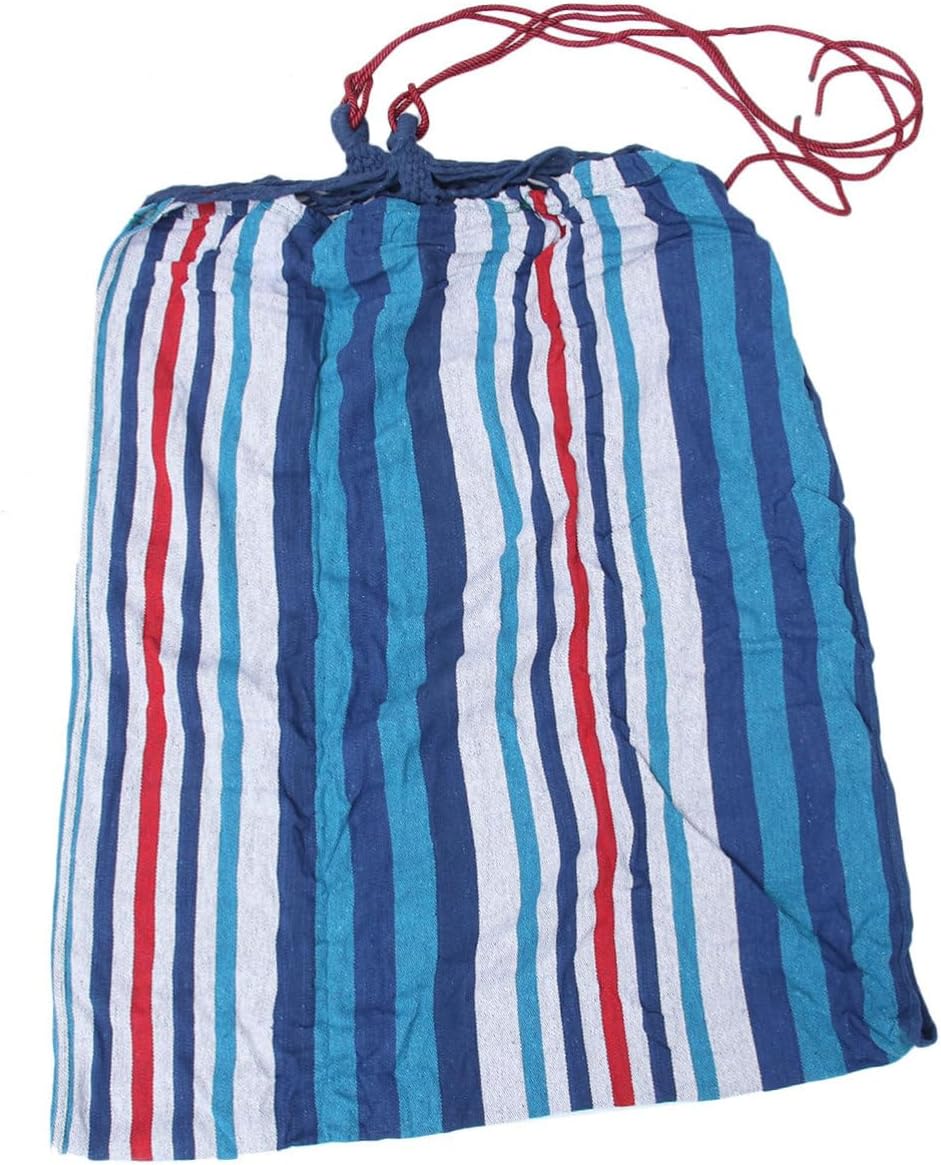 Totority Canvas Hammock Swing Camping Hammock Stand Patio Swing for Outdoor Easy Assembly Hanging Chair