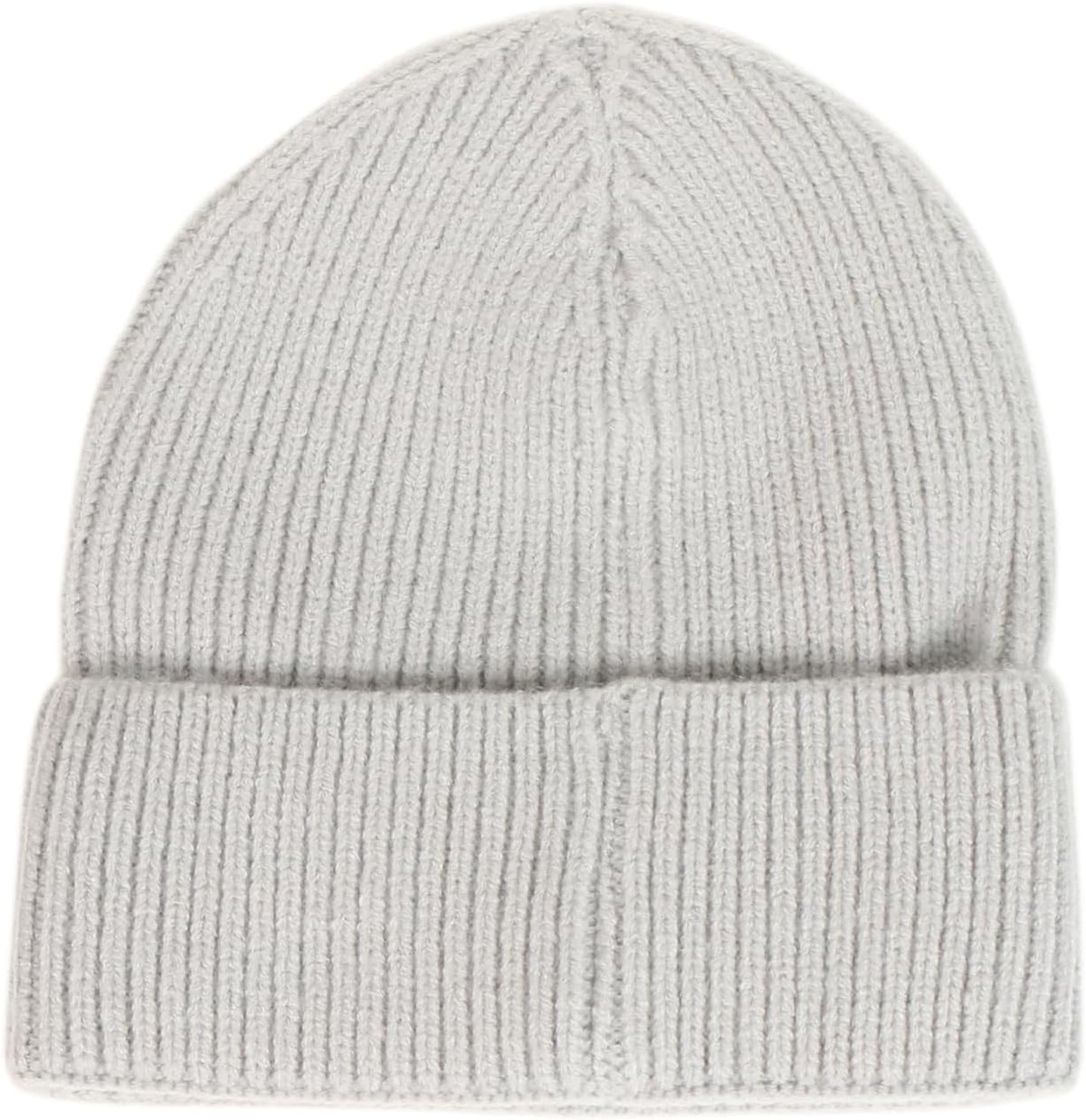 Men Women Plain Color Rib Knitted Beanie Winter Hat Warm Stretchable