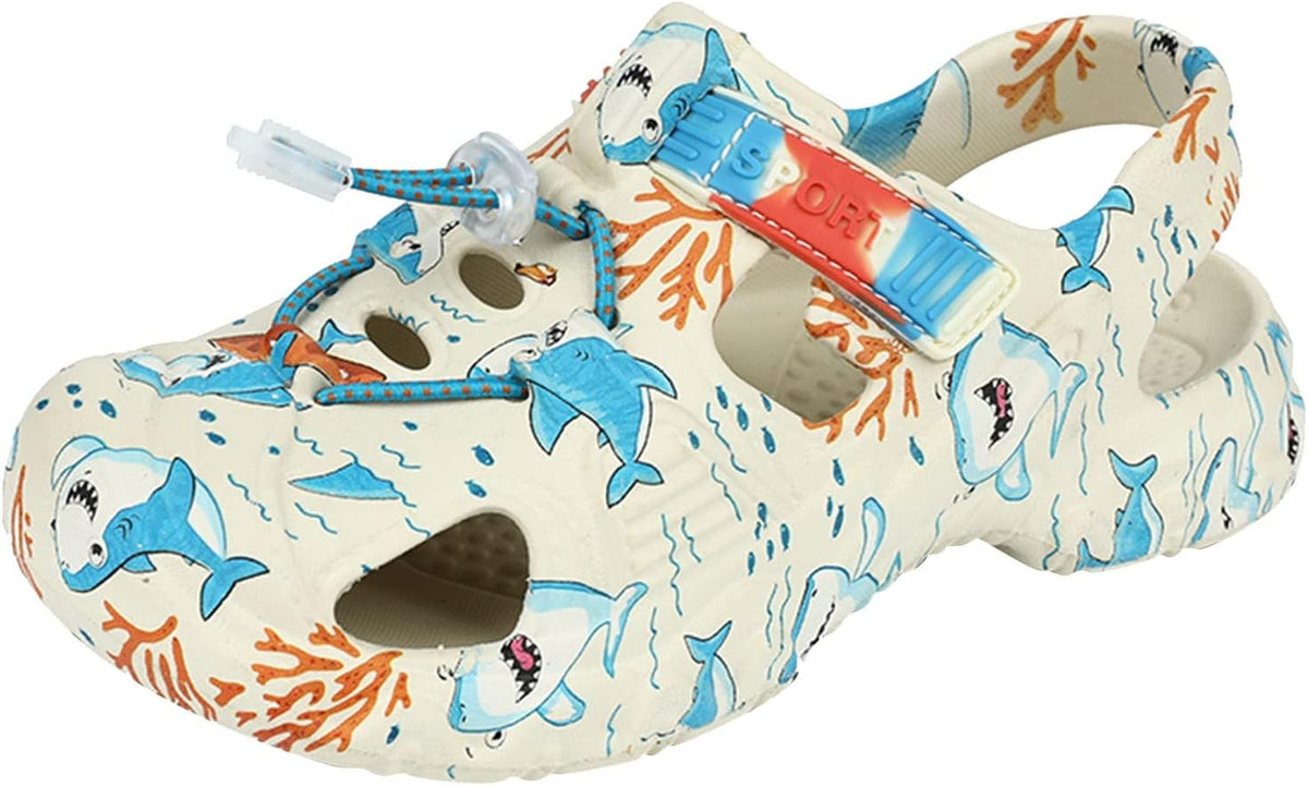 Children Slippers Cartoon Dinosaur Flat Bottom Home Breathable Beach Slippers Faux Sandals