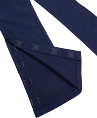 IZOD Boys' School Uniform Adaptive Chino Pants, Adjustable Waistband, Velcro Closure & Faux Buttons
