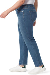 Gloria Vanderbilt Womens Amanda Classic High Rise Tapered Jean Plus Size
