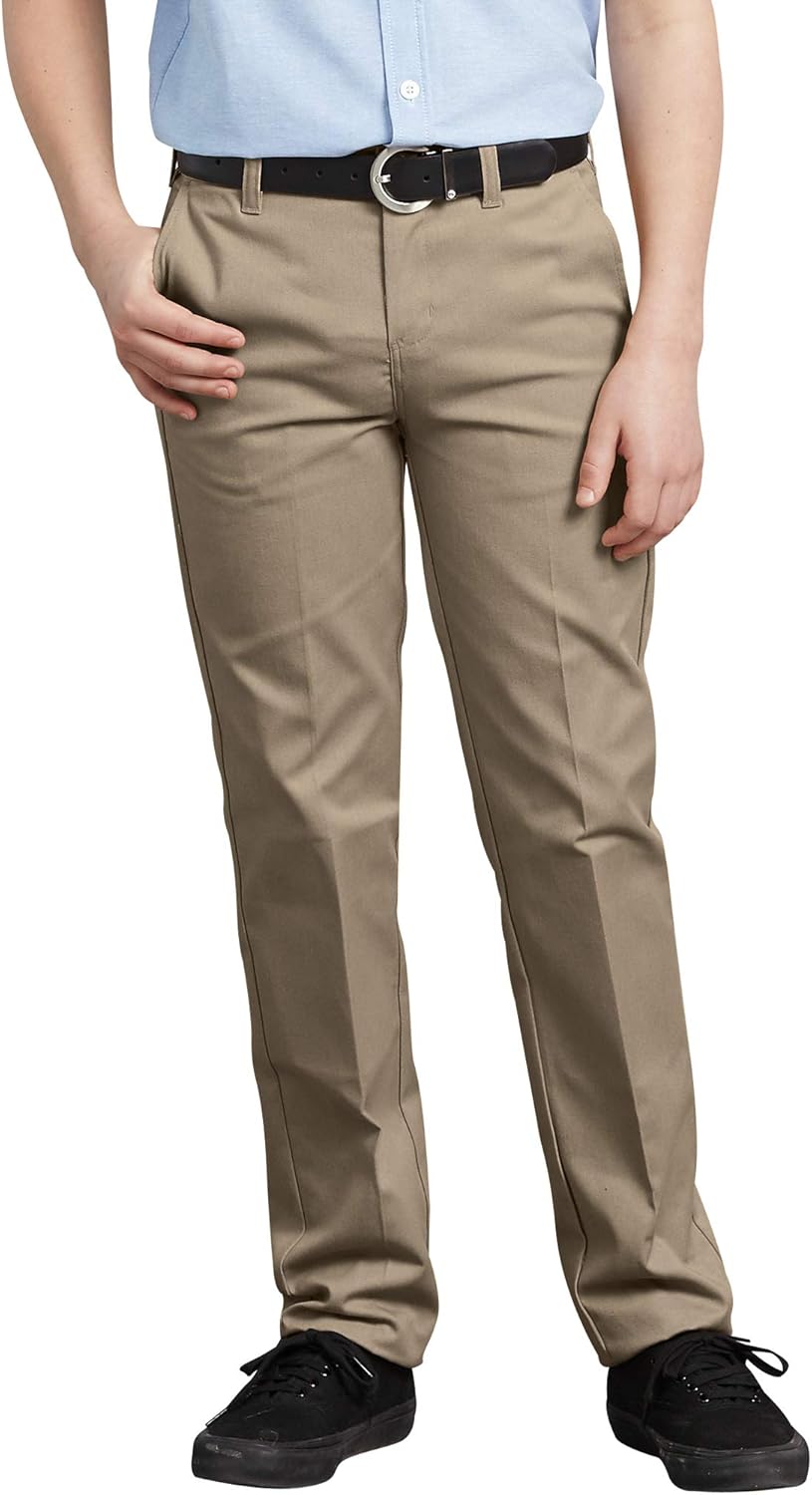 Dickies Boys' Little Flexwaist Slim Stretch Pant