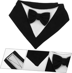 Dog Bandana Scarf for Puppies Pet Saliva Towel Stylish Practical Summer Accessory for Dogs for Outings Meals and Parties