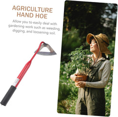 Durable Hand Hoe for Gardening and Agriculture Hollow Design for Weeding Digging and Soil Loosening Comfortable Labor-Saving Tool for Outdoor Use