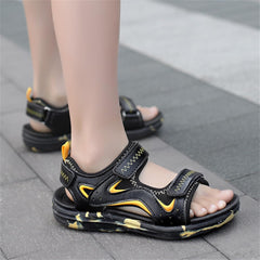 IWIHMIV Boys' Sandals Toddler Summer Shoes Boys Girls Sandals Open-toe Adjustable Straps Summer Outdoor Sport Sandals