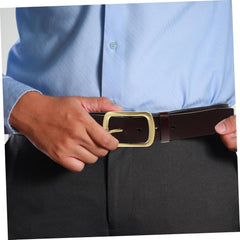 Hemoton 1piece Men Brown Dress Belt Casual Belt Men Brown Mens Antique for Jeans Pants