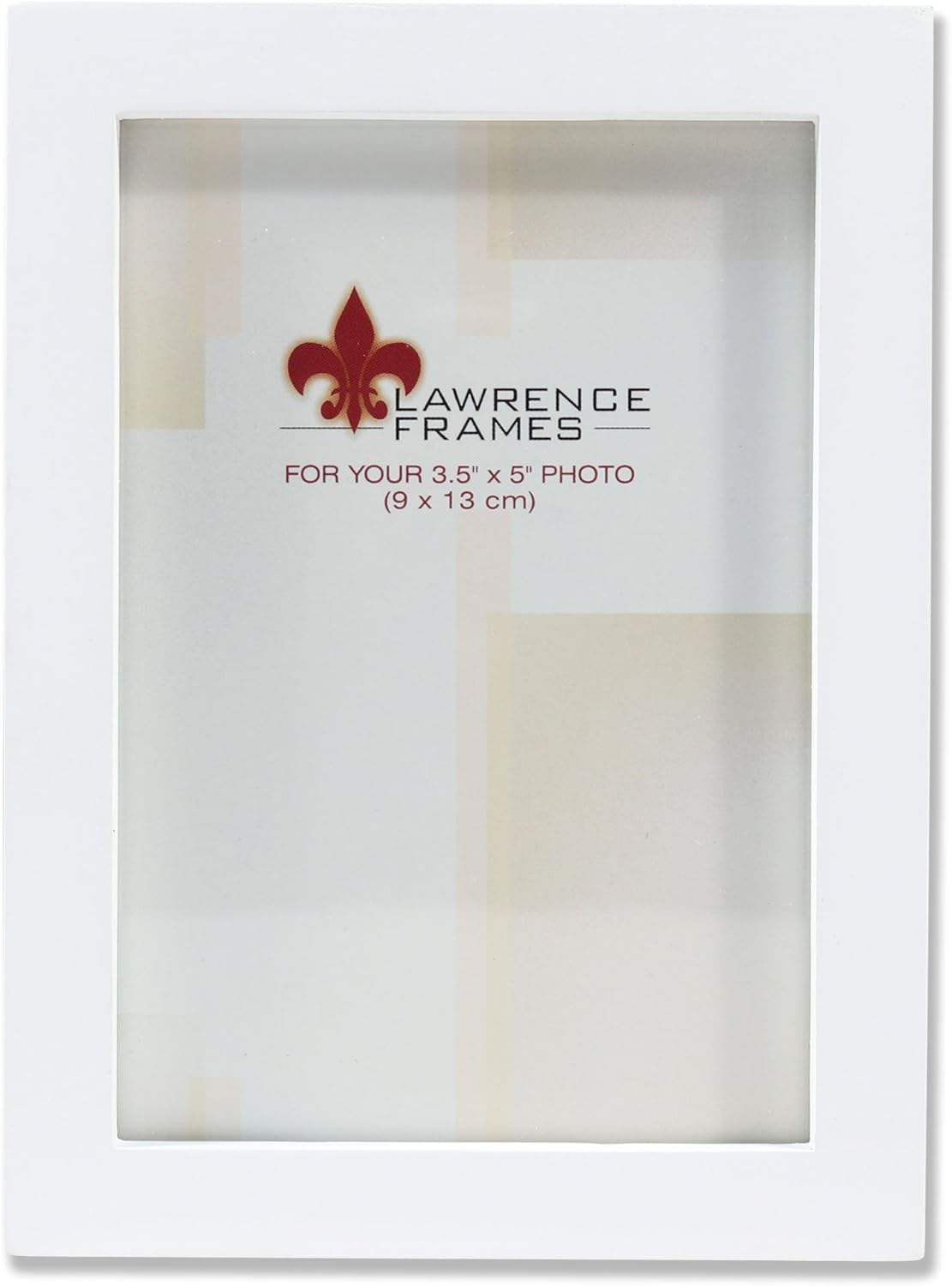 Lawrence Frames 5x5 White Wood Picture Frame - Gallery Collection (755855)