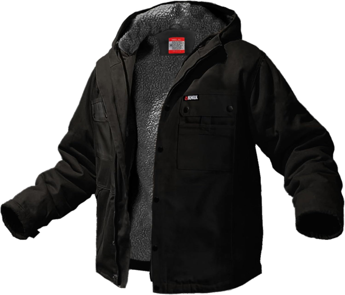 Knox Inc. 3XL Men's Quilted Black Coat