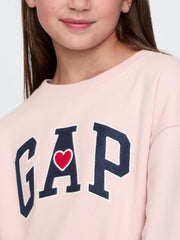 GAP Girls' Logo Fleece Dress