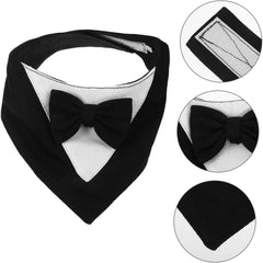 Kisangel Pet Bandana for Dogs Triangular Bibs Stylish Accessory for Pet Photography Parties and Daily Walks Polyester Material