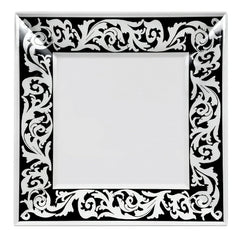 G.E.T. Enterprises ML-103-SO Soho Melamine Square Plate, Large, White