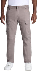 X RAY Men's Stretch Cargo Pants, Casual Flex Hiking Multi-Pocket Tactical Work Slim Fit Cargo Pants for Men