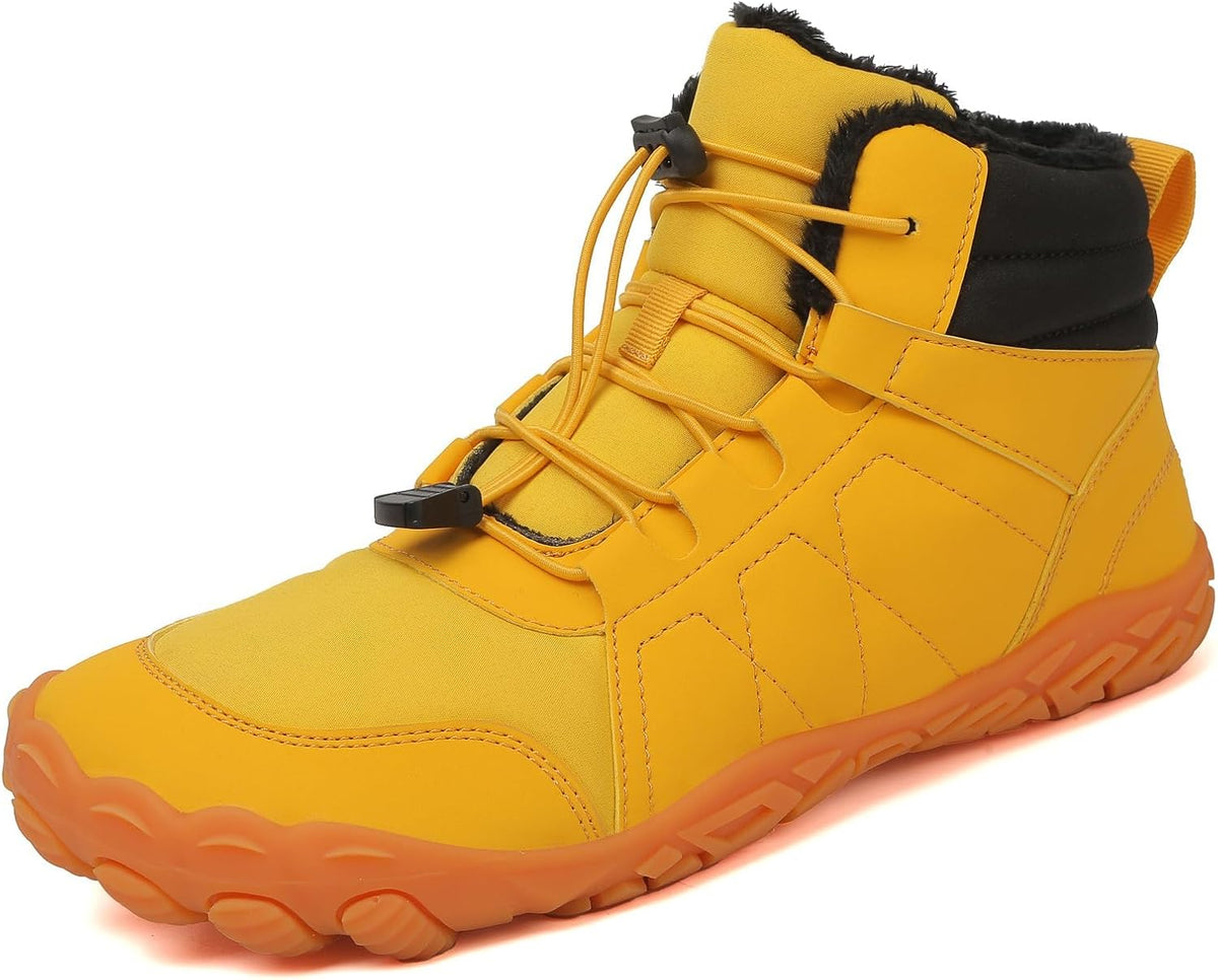 Winter Hike Barefoot Shoes For Women Men, Grounding Shoes With Copper, Wide Toe Non-Slip Boots