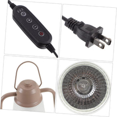 Garneck Electric Candle Warmer Lamp Modern Wax Warmer for Wide Mouth Jars Scented Wax Us Plug for Home Decor