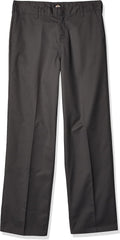 Dickies Boy's Flexwaist Flat Front Straight Leg School Uniform Pants – Adjustable Uniform Trousers for Schoolwear