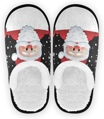 Boccsty Christmas Men Spa Slippers Winter Women House Slippers Memory Foam Slippers Indoor Outdoor Home Shoes