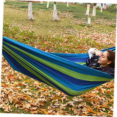 VANZACK Multi-Functional Outdoor Hammock Swing 280x80cm Canvas Garden Hammock for Single Person Camping Travel