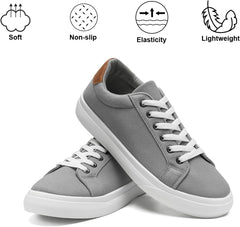 Canvas Shoes for Women and Men Low Top Lace Up Shoes Comfortable Tennis Shoes, Women's Fashion Sneakers Classic Casual Shoes