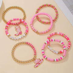 Boho Western Stackable Beaded Stretch Bracelets for Women Summer Beach Jewelry