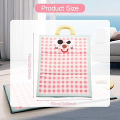 Pet Cooling Mat Cat Dog Sleeping Pad Summer Bed Blanket Easy Clean Cushion Mattress for Crates Shops Seat Car Traveling Floor, Blue S