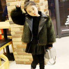 Kids Girls Coat Winter Windproof Thicken Coat Jacket Child Warm Fleece Button Outerwear Girls Old Fashioned Coat