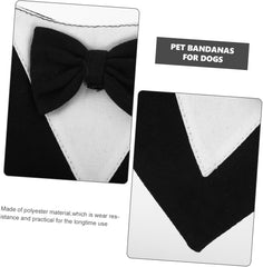 BESPORTBLE Pet Bandana for Dogs Washable Triangular Bibs Neckwear for Dogs Stylish Accessory for Parties and Photos