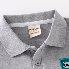 Kids Toddler Shirt Cartoon Prints Short Sleeve Dinosaur Button Shacket Boys Girls Shirt Tops Outwear Youth Tee Shirt