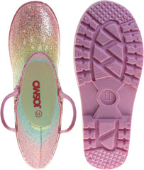 Josmo Boy's Unisex Kids Fun Colors Outdoor Rain Boot