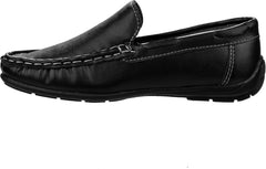 Josmo Boys Moccasin Driving Loafers - Casual Dress Penny Slip On Boat Shoes (Toddlers - Little Kids - Big Kids)