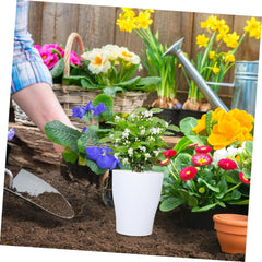 UPKOCH Water Plants Indoor Self-Absorbent Flowerpot Self Watering Planters Box Easy Care for Succulents Flowers and