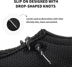 Apakowa Kids Boys Girls Loafers Slip-On Casual Walking Shoes Comfortable & Lightweight (Toddler/Little Kid/Big Kid)