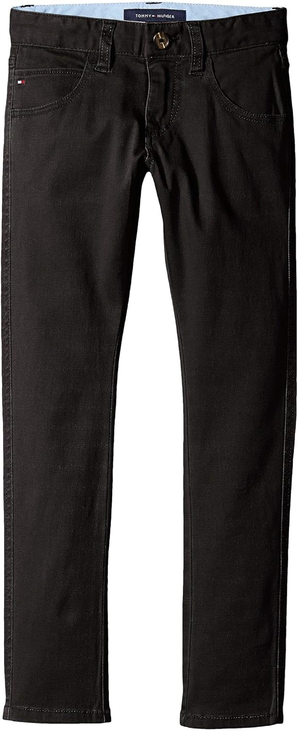 Tommy Hilfiger Boy's Twill Pant, Zipper Closure