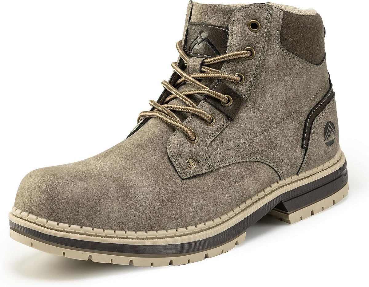 CC-Los Men's Hiking Boots Waterproof Casual Chukka Boots for Men