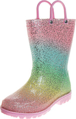 Josmo Boy's Unisex Kids Fun Colors Outdoor Rain Boot