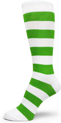Spotlight Hosiery Extra Large Men's Groomsmen Wedding Dress Striped Socks