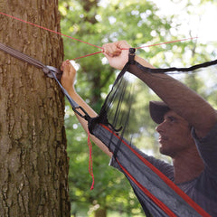 Hammock Bug & Mosquito Net Cover: Fortress Mesh Hammock Nets Repel & Keep Out Mosquitoes, No See Ums & Other Bugs - Fits Single or Double Camping & Travel Hammocks - 11' x 6" Netting with Carry Bag