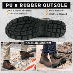 ANDANDA Flyther High Top Waterproof Safety Boots