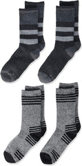 Hanes Boys' Outdoor Socks 4-Pair Pack