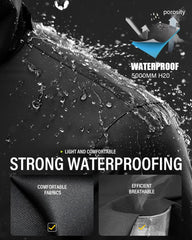 iCreek Rain Suit Waterproof Jacket and Trouser Suit Raincoat for Men and Women Outdoor All-Sport Breathable Anti-storm