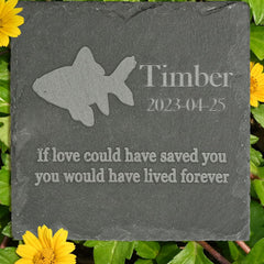 Personalized Pet Memorial Stone Gift - Ferret Grave Marker - Pet Sympathy Tombstone - Garden Headstone - Personalized Ferret Loss Gifts - Bereavement Gifts - Memory Gifts for Pet Loss