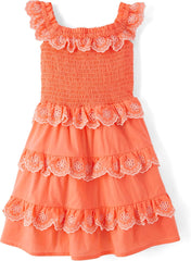 Gymboree Girls' and Toddler Short Sleeve Smocked Dresses