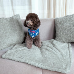 MACEVIA Fluffy Fleece Dog Blankets,Warm Soft Fuzzy Pets Blanket for Puppy,Small,Medium,Large Dogs and Cats,Plush Pet Throws for Bed,Couch,Sofa,Travel(29x40 Inch, Pink)