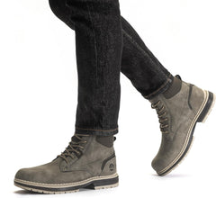 CC-Los Men's Hiking Boots Waterproof Casual Chukka Boots for Men