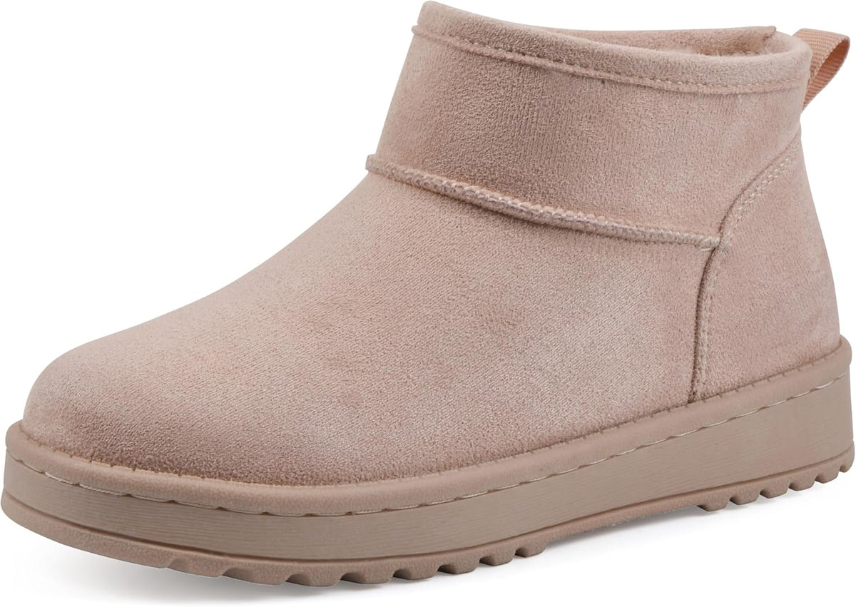 WHITE MOUNTAIN KIDS Girls' Inspo Faux Fur Ankle Bootie