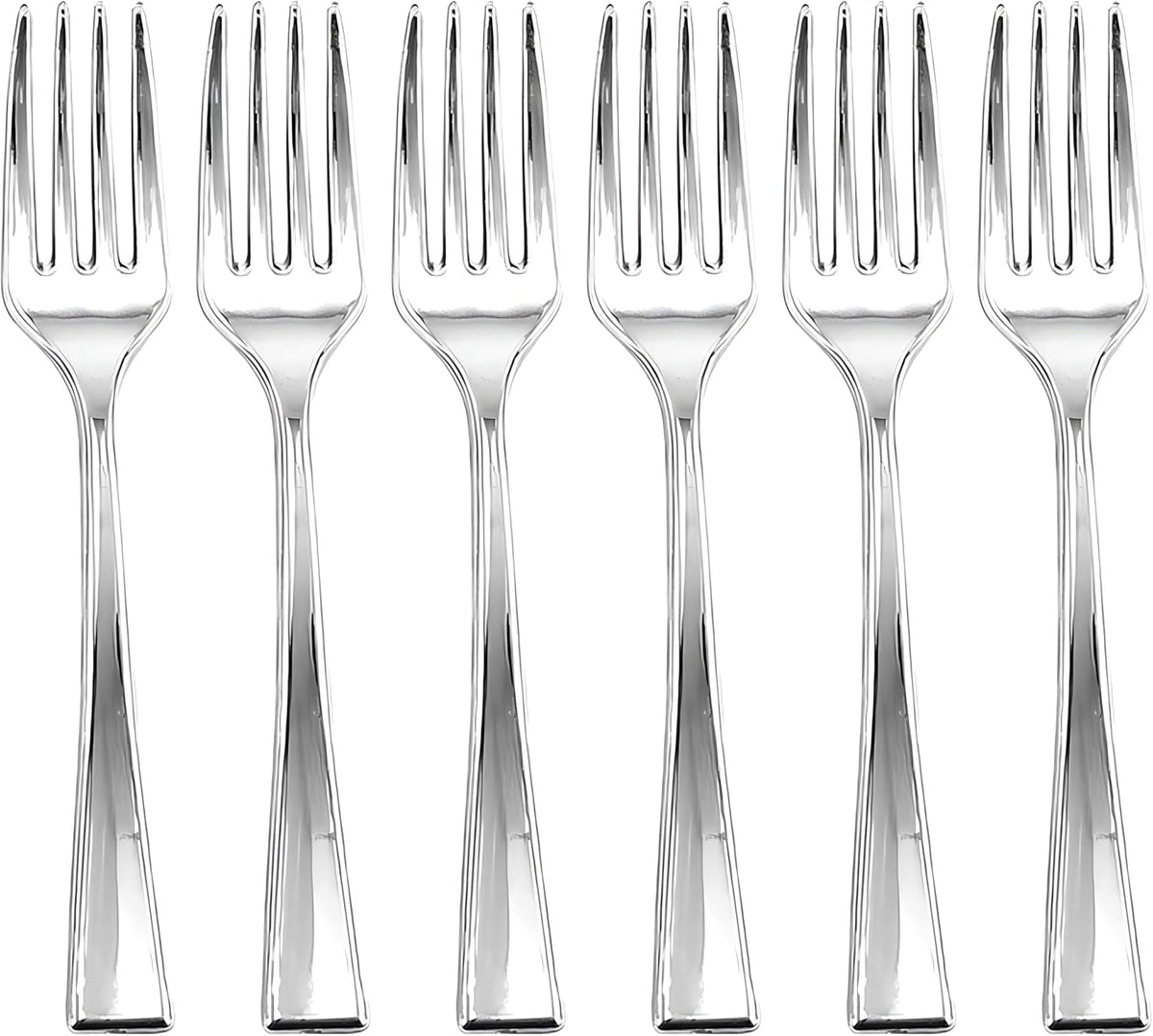 Stunning Silver Small Mini Fork Set (Pack of 36) - Premium Quality & Elegant Design - Ideal for Any Occasion