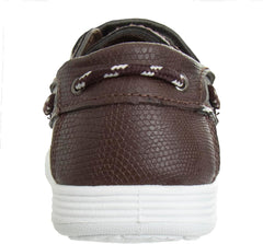 Josmo Kids Moccasin Loafers Boat Shoe for Boys Slipon Casual Dress Shoes (Sizes: 12-13 Little Kid / 1-4 Big Kid)