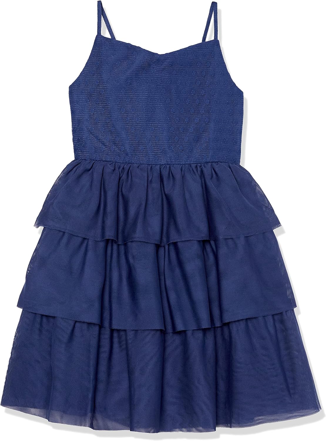 Calvin Klein Girls' Legacy Party Dress, Fit and Flare Silhouette